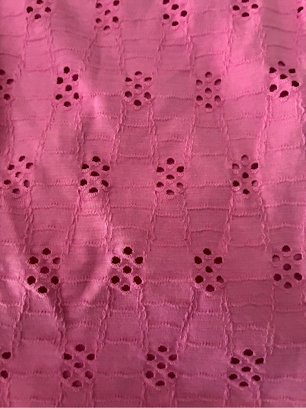Old Navy Hot Pink Eyelet Square-Neck Camisole - Picture 4 of 5